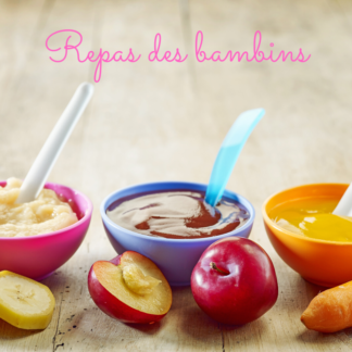 Repas bébé et enfant