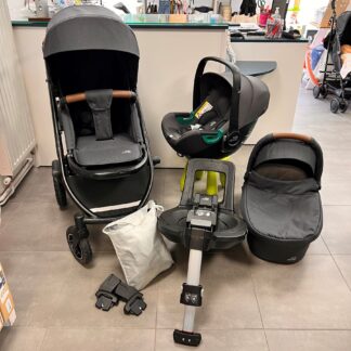 poussette-trio-britax-smile-3-occasion-base-isofix-rotative-magasin-puériculture-tout-terrain