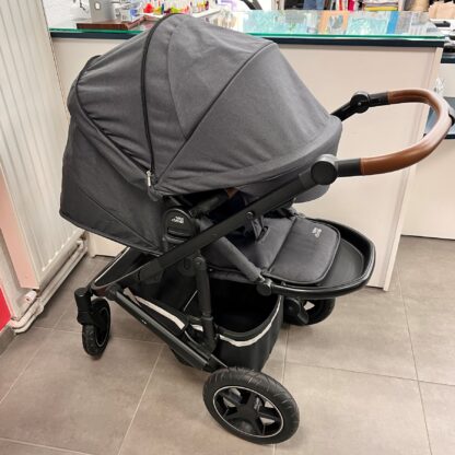 poussette-trio-britax-smile-3-occasion-base-isofix-rotative-magasin-puériculture-tout-terrain