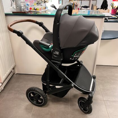 poussette-trio-britax-smile-3-occasion-base-isofix-rotative-magasin-puériculture-tout-terrain