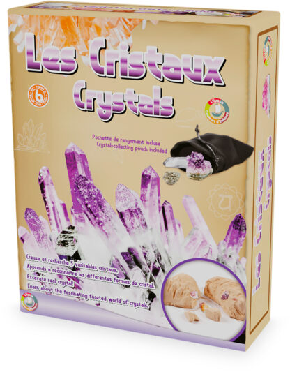 Kit géologique - les cristaux