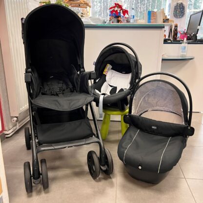 Poussette trio Sprint Black de CHICCO - occasion