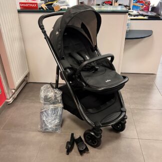 poussette-VERSATRAX-duo-nacelle-shale -gris-joie-réversible-magasin-puériculture-nantes