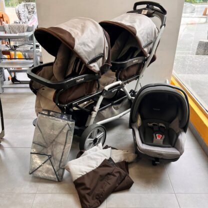 Poussette double Duette de PEG PEREGO - occasion