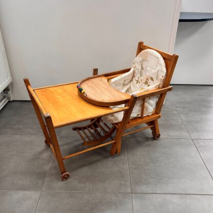 Chaise haute en bois de COMBELLE - occasion – Image 3