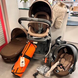 Poussette trio Crusi de STOKKE - occasion