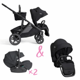 Poussette Double Versiti et 2 i-Level Pro de JOIE
