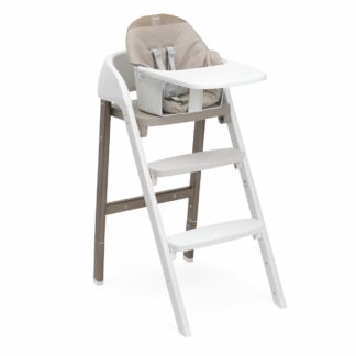 chaise haute évolutive de chez chicco avec extension de hauteur pour convenir aux ilots. Pour les bébés de 6 mois à adultes.