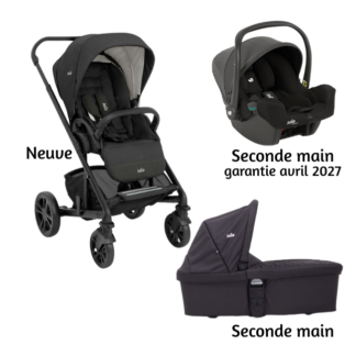 trio chrome neuf et seconde main avec coque i snug 2 de joie