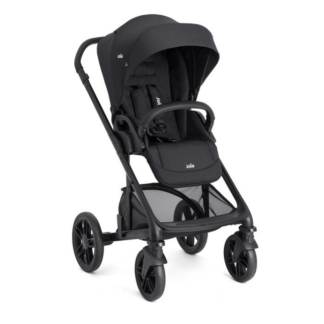 poussette chrome 2 raven nouvelle version de chez joie. Une tout chemin avec assise réversible. Qui peut aller jusqu'au trio.