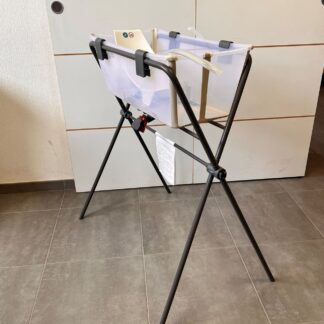 Baignoire Flexi Bath transparent sur pieds de STOKKE - occasion